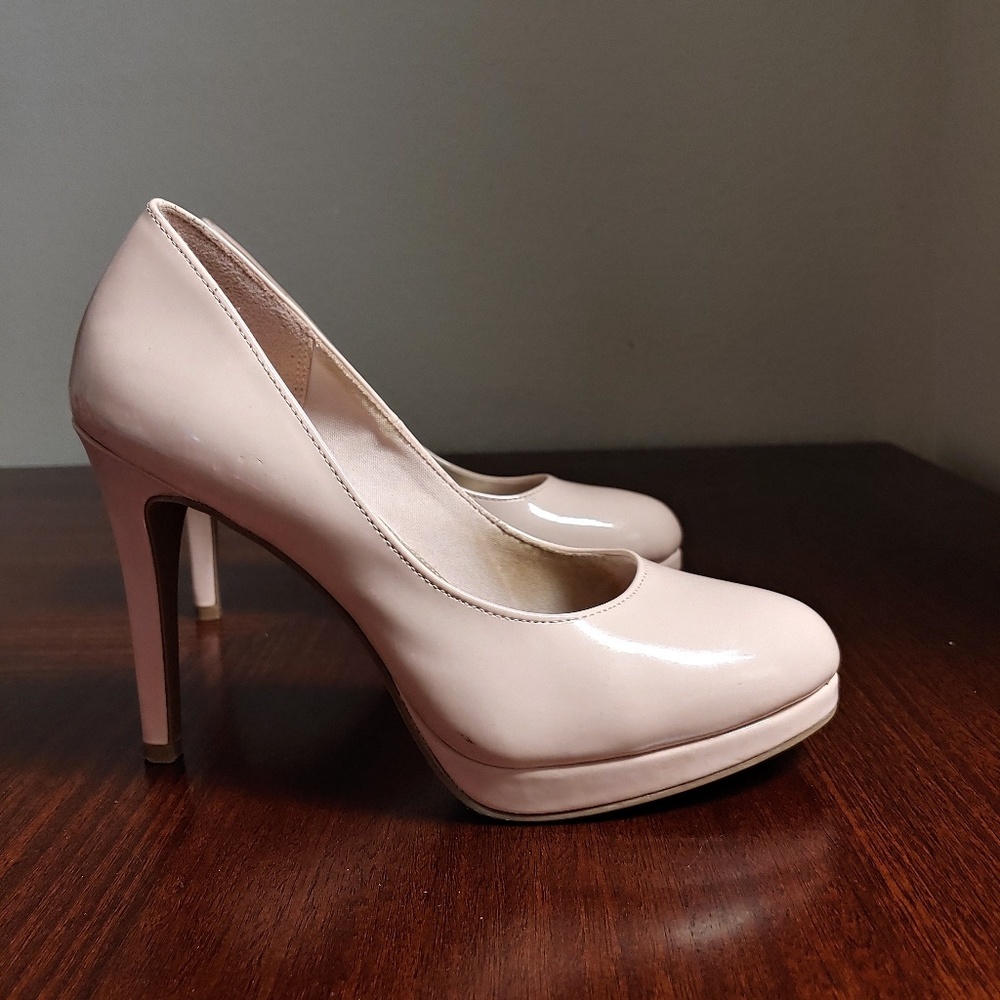 Fioni Light Pastel Pink Heels